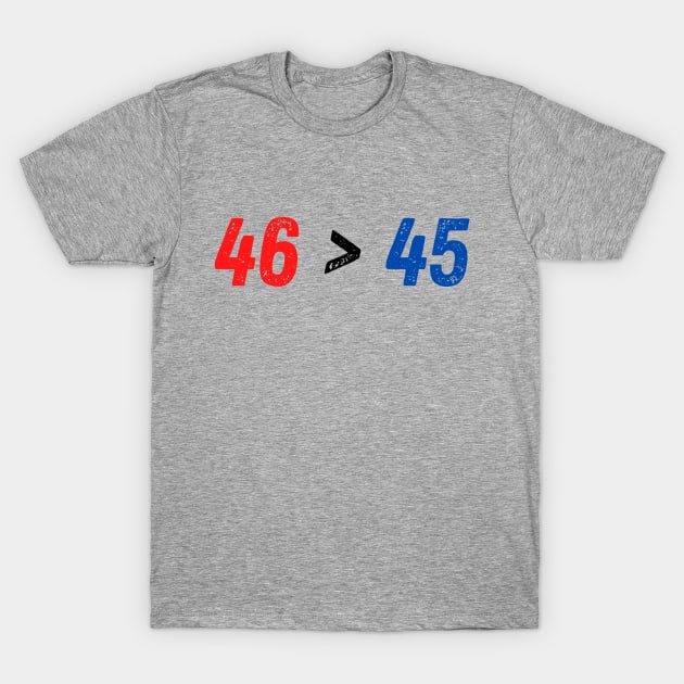 Trump Lost Haha 45 46 Biden Won Election 2020 T-Shirt by SPOKN